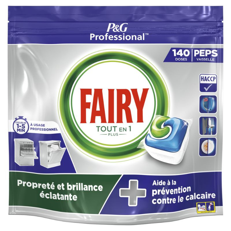 Kapsule za pomivalni stroj 3 v 1 - 140 pranj - Fairy Professional Kapsule za pomivalni stroj 3 v 1 - 140 pranj - Fairy Professional