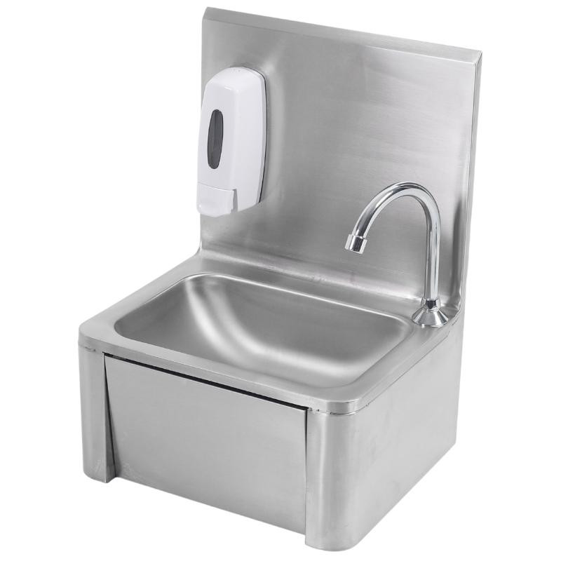 Lave Mains à Commande Fémorale Inox - Dynasteel Lave Mains à Commande Fémorale Inox - Dynasteel