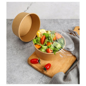 Skleda za solato Kraft - 750 ml - Paket 300 - Dynasteel