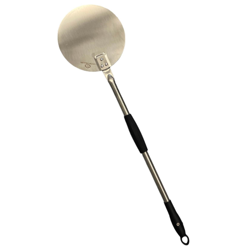 Stainless Steel Flipping Pizza Peel - 76 x 20 x 4 cm Stainless Steel Flipping Pizza Peel - 76 x 20 x 4 cm