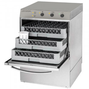 Profesionalni pomivalni stroj Dynasteel obnovljen z dozirnikom in črpalko - 50x50 cm