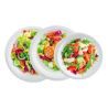 Okrogli krožnik - Rastlinska vlakna - 230 x 20,6 mm - Paket 50 - FourniResto