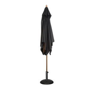 Parazol kvadraten črn - L 2500mm - Bolero