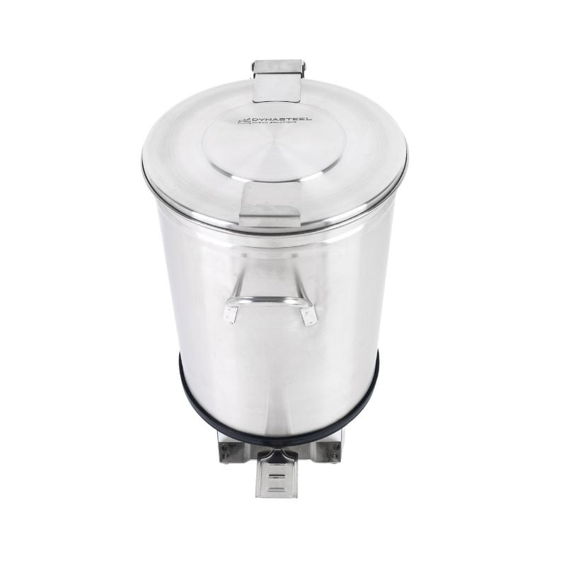 Poubelle Inox avec Pédale - 50 L - Dynasteel Poubelle Inox avec Pédale - 50 L - Dynasteel
