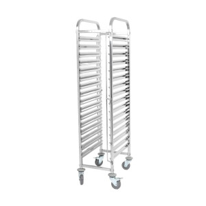 Pekač iz nerjavečega jekla s 16 nivoji - 600 x 400 mm - Dynasteel