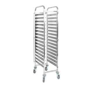 Pekač iz nerjavečega jekla s 16 nivoji - 600 x 400 mm - Dynasteel