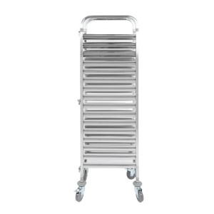 Pekač iz nerjavečega jekla s 16 nivoji - 600 x 400 mm - Dynasteel