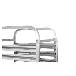 Pekač iz nerjavečega jekla s 16 nivoji - 600 x 400 mm - Dynasteel