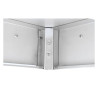 Inox miza s polico - P 600 mm - L 1000 mm - Dynasteel