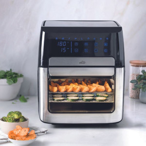 Friteza Air Fryer z rešetko za pečico - 12 L - 1700 W | Zdrava in okusna kuhinja