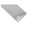 Polica za krožnike - L 800 x G 200 mm - Dynasteel
