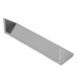 Poličnik za krožnike - Š 1200 x G 200 mm - Dynasteel