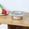 Bac Gastro GN 1/6 Inox - Globina 65 mm - 1 L - Dynasteel