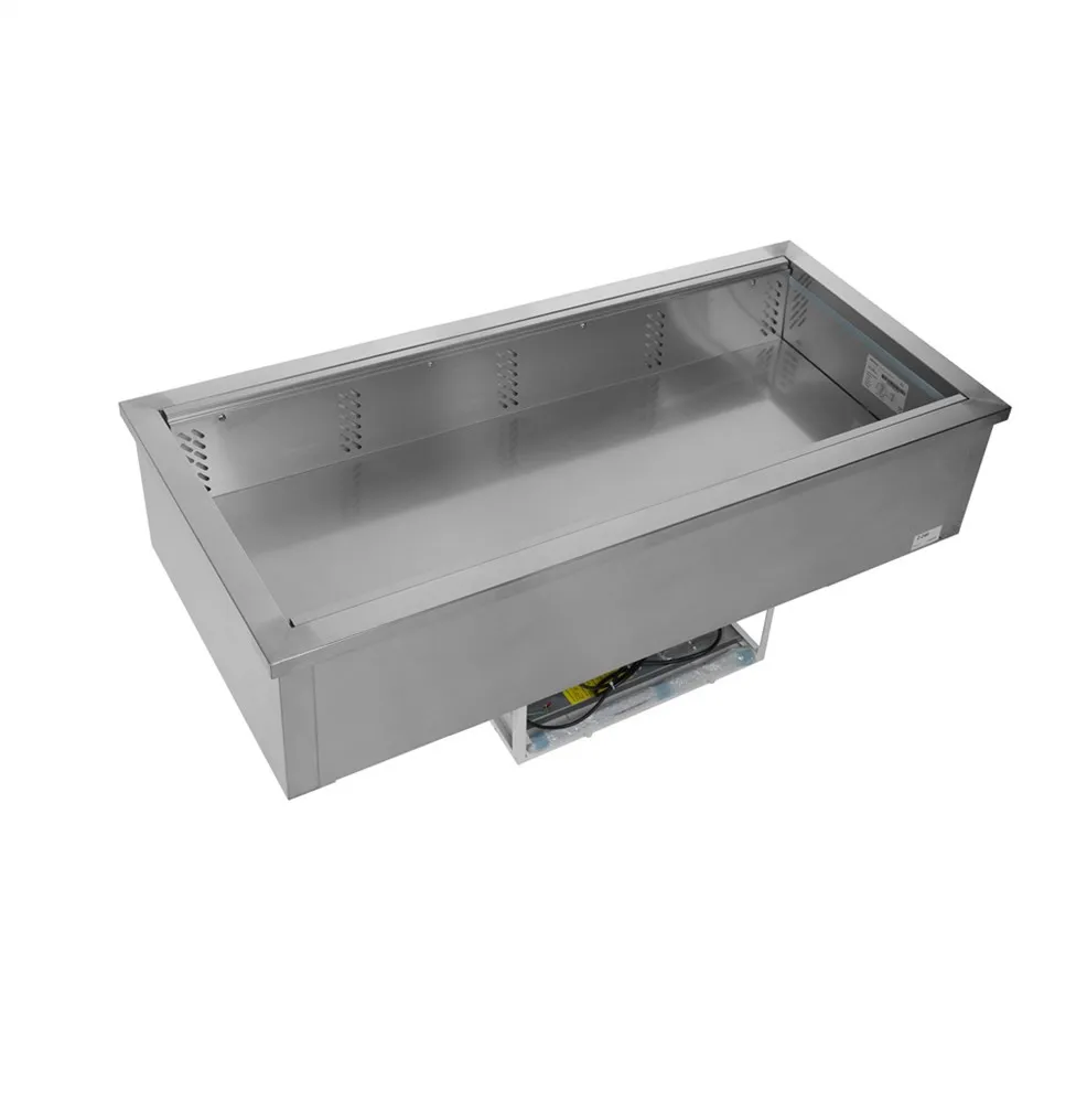 Ventilirana hladilna posoda iz nerjavečega jekla - 4 GN 1/1 - 127 L