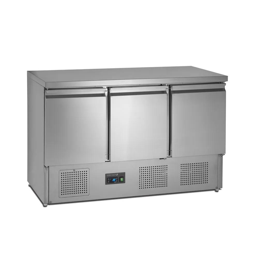 Saladette Hladilna Pozitivna GN 1/1 iz Inoxa - 3 Vrata - 368 L - 4 GN 1/1