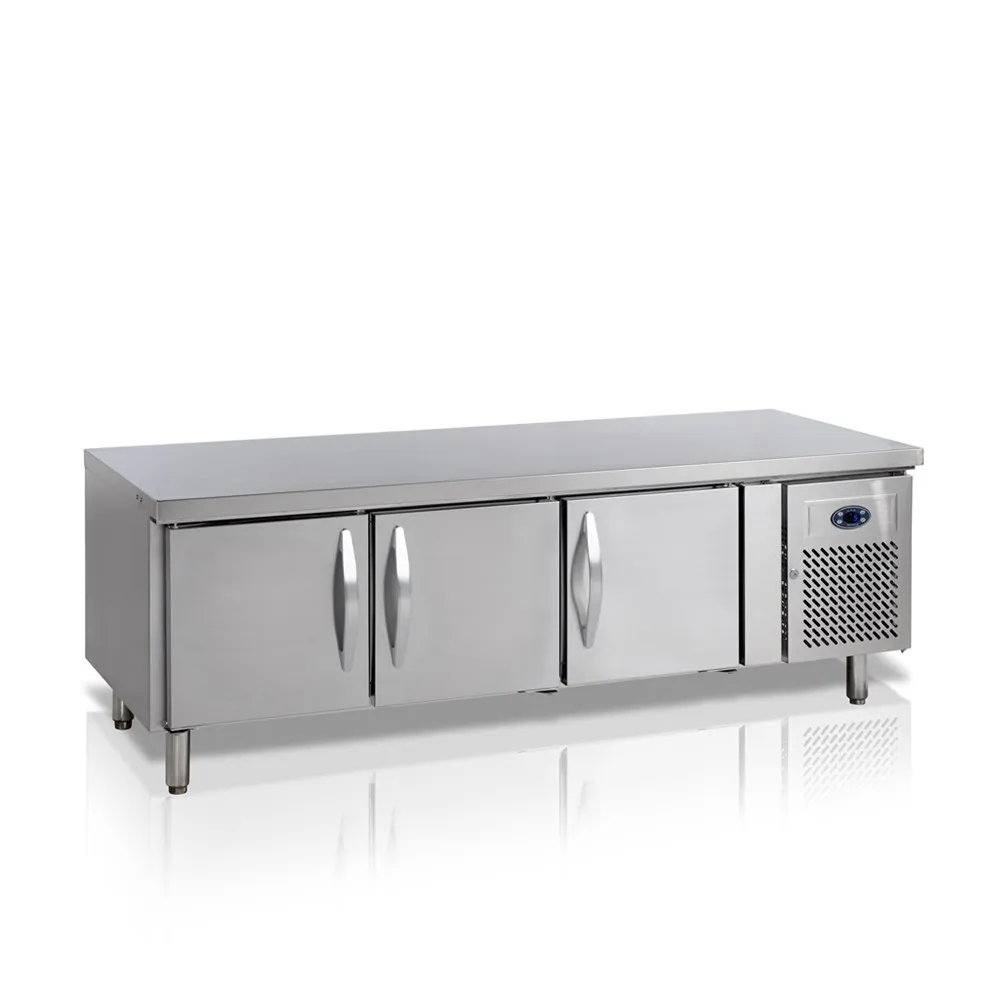 Pozitivna hladilna miza GN 1/1 - 262 L - 3 vrata