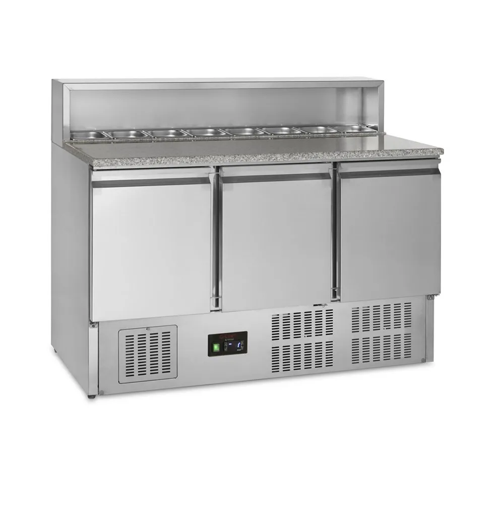 Pult za pico GN 1/1 - 3 vrata - 368 L