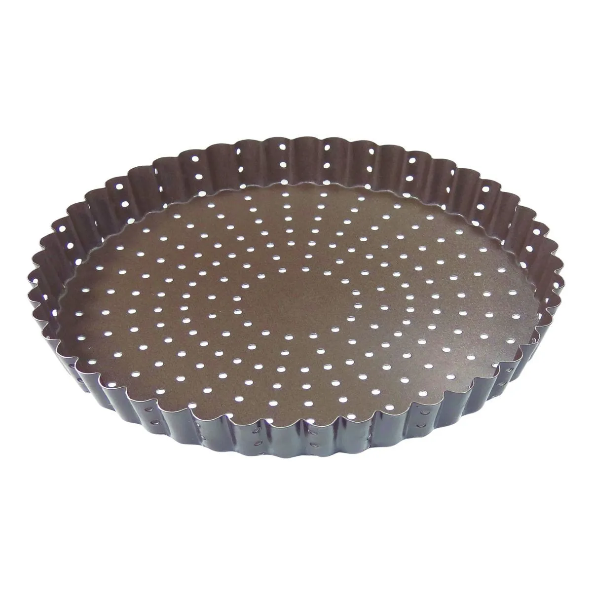 Valoviti perforirani nelepljivi pekač za pito - ⌀ 300 mm