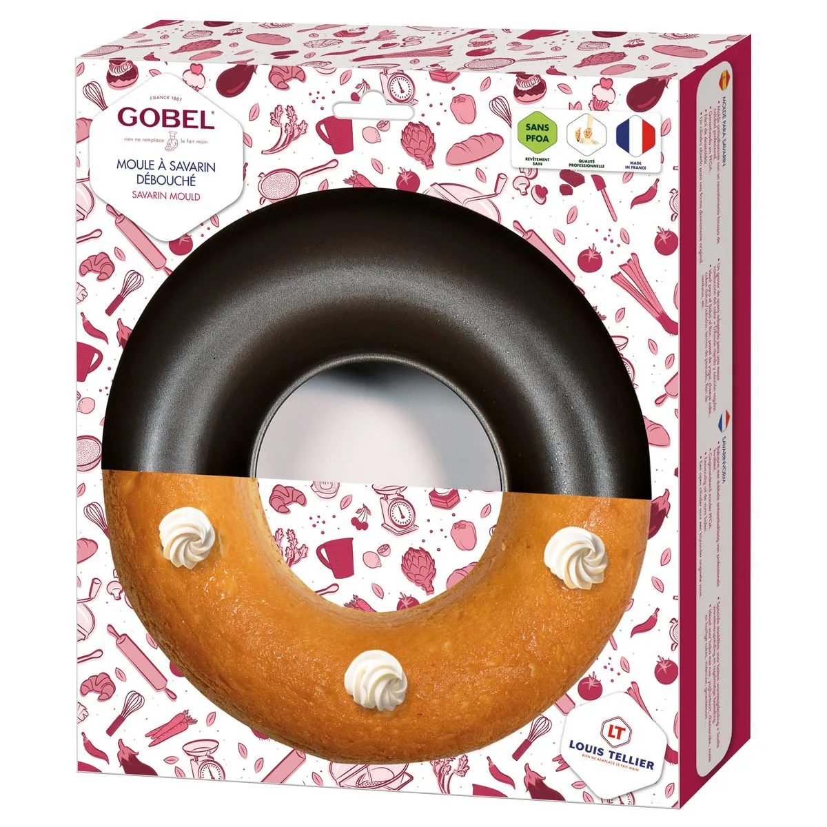 Pack Recept Baba au Rhum Neoprijemljiv