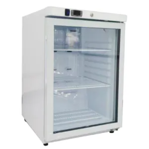Mini hladilna omara 200 L - Pozitivna zastekljena inox - Obnovljena