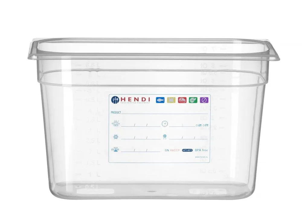 Škatla za shranjevanje Gastronorm GN 1/3 - 7,8 L - V 200 mm