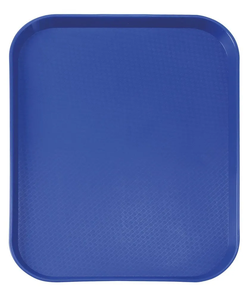 Pravokotni pladenj za hitro prehrano - majhna velikost 265 x 345 mm - modra