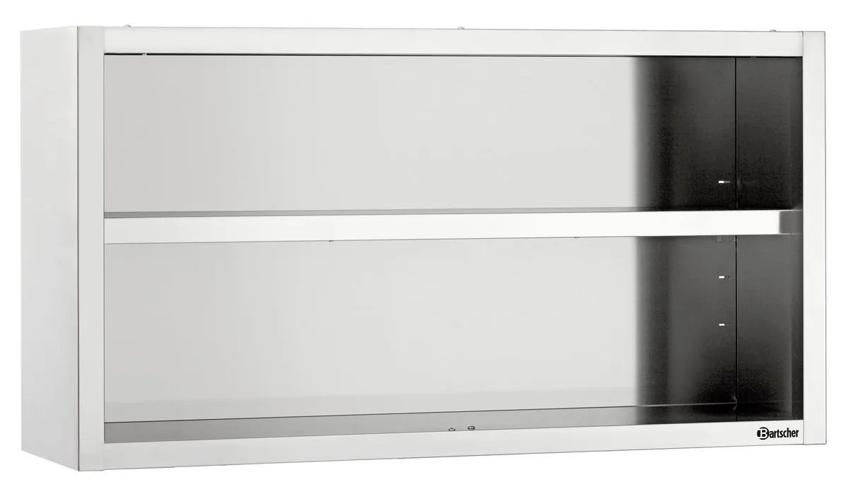 Odprta viseča omara - L 1200 x P 400 mm
