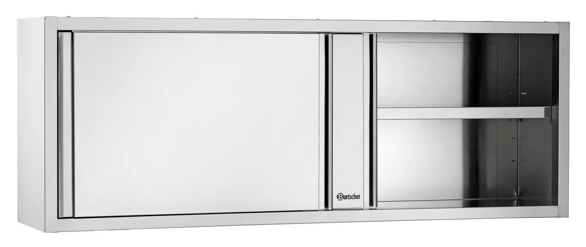 Odprta viseča omara - L 1800 x G 400 mm