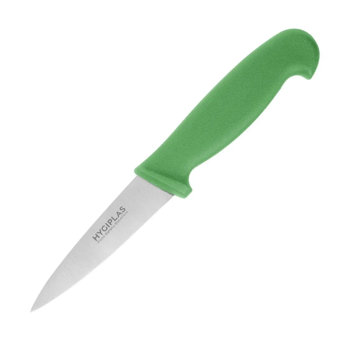 Nož za kuhinjo z zelenim rezilom - 9 cm