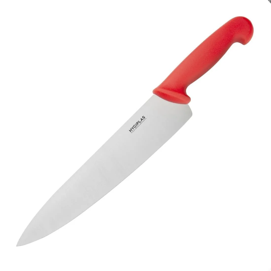 Kuhinjski nož rdeče barve - Rezilo 25,5 cm