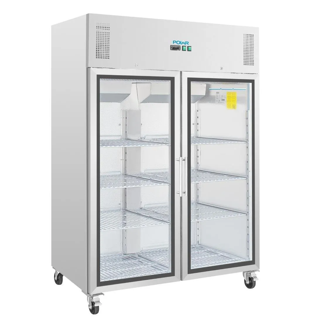 Hladilna vitrina pozitivna dvojna GN 2/1 serija G - 1200 L