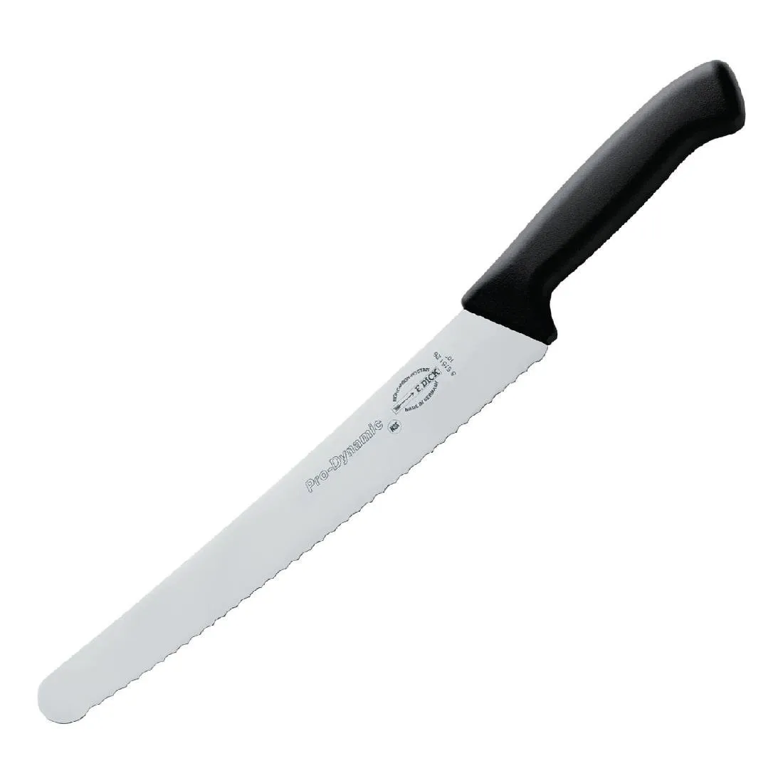 Nož za vsestransko uporabo z nazobčanim rezilom Prodynamic HACCP - 255mm