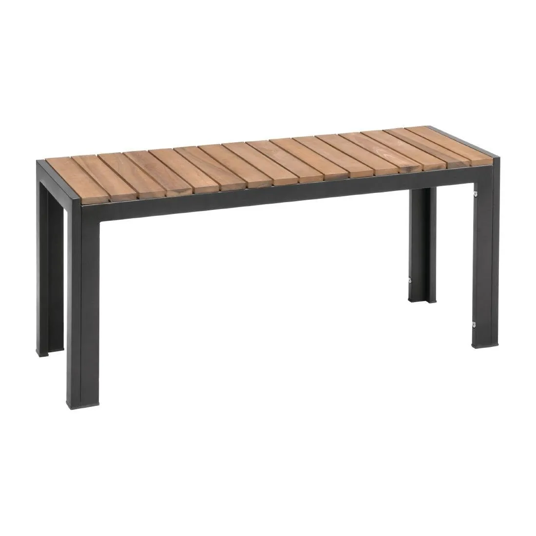 Klopi iz jekla in akacije 100 cm - komplet 2
