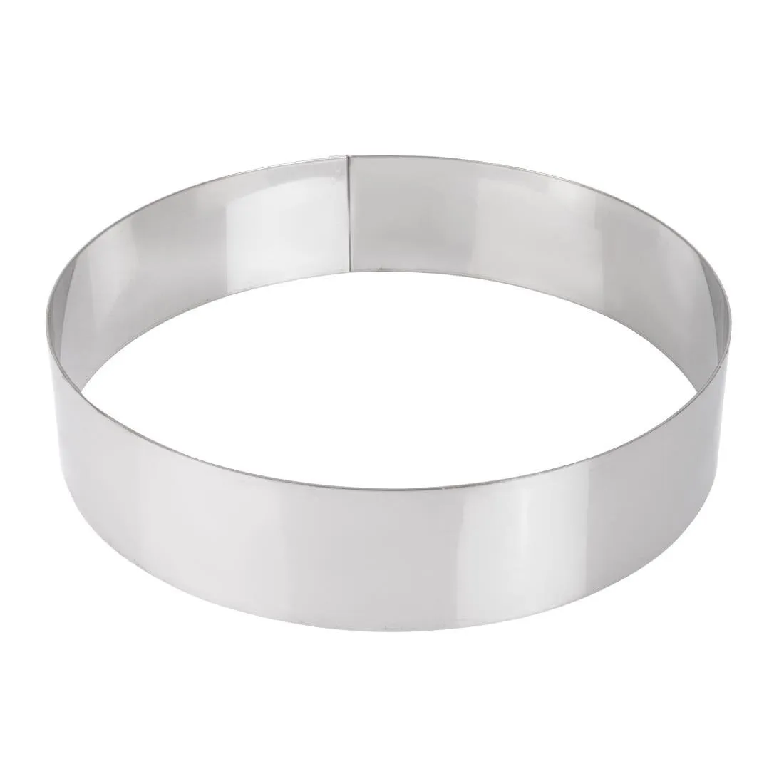 Obroč za Mousse iz Nerjavečega Jekla 200 X 45 mm