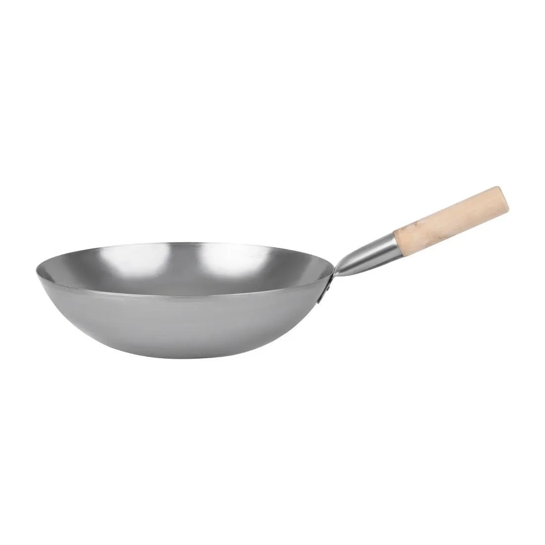 Wok iz mehkega jekla - 35,6 cm