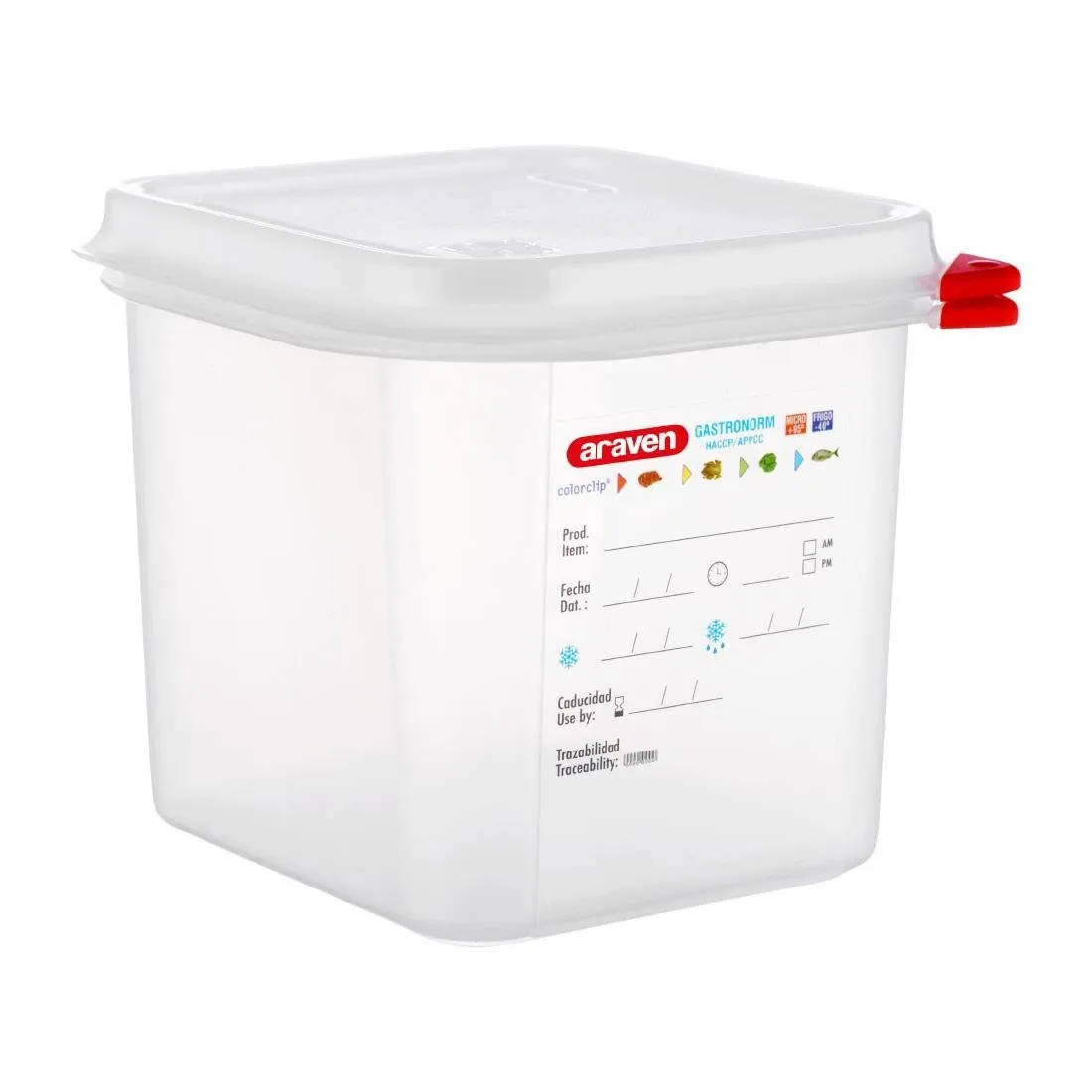Kontejner za živila GN 1/6 2,6L - Komplet 4 kosov