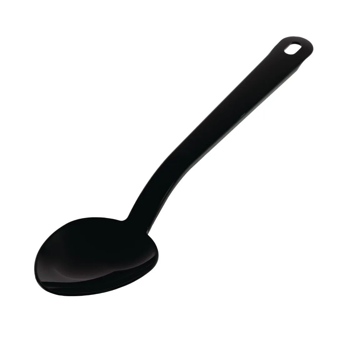 Žlica za postrežbo črna - D 340mm