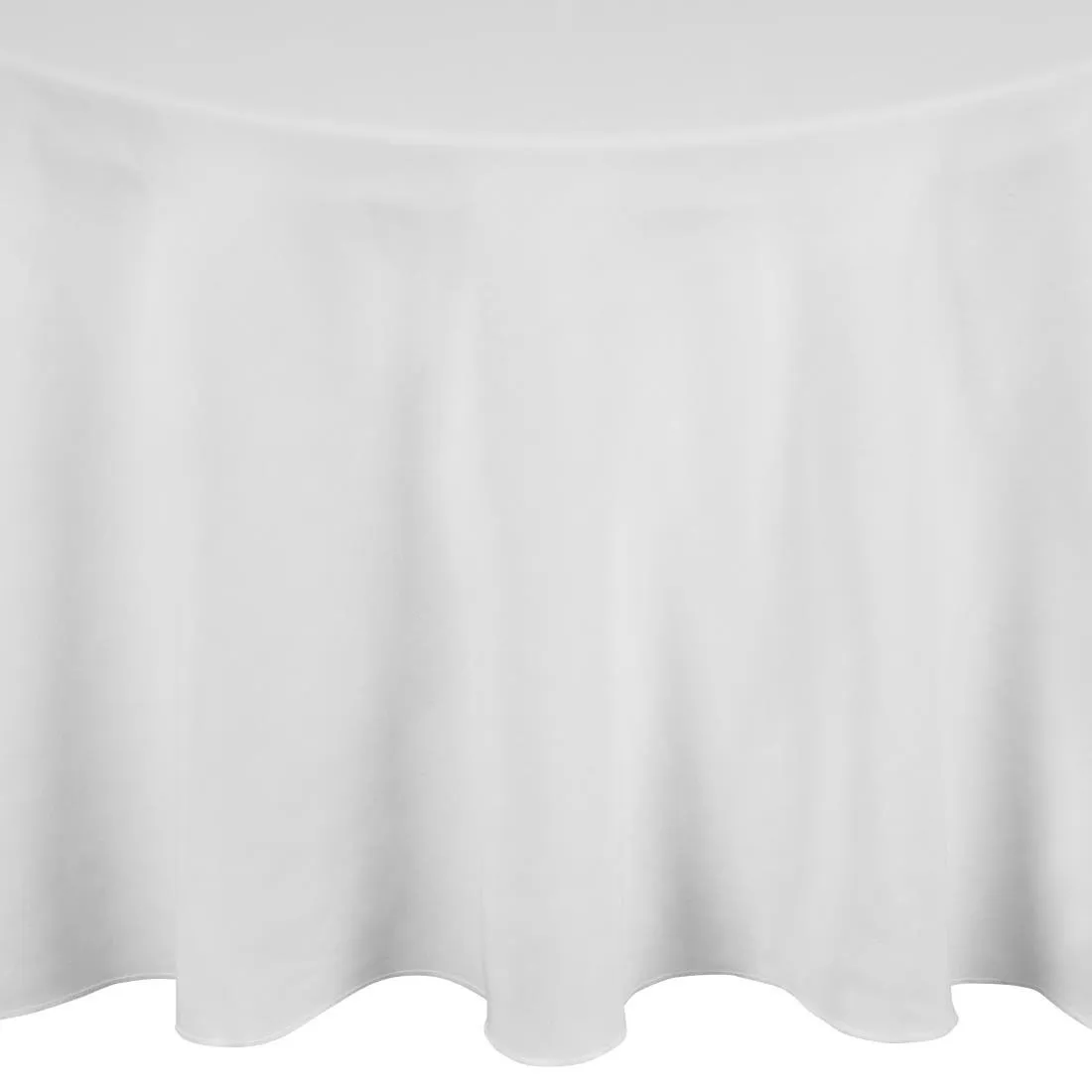 Pravokotna bela prtača Mitre Essentials Occasions - Ø 2800 mm
