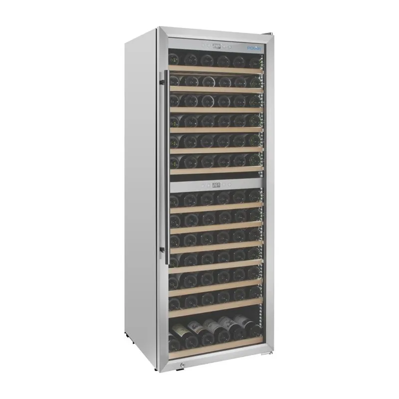 Vinska Vitrina z Dvema Conama Inox - 320 L