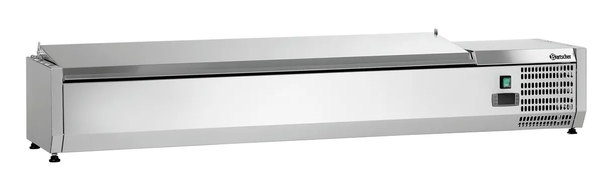 Saladette Hladilna Enota iz Nerjavečega Jekla - 7 x GN 1/4