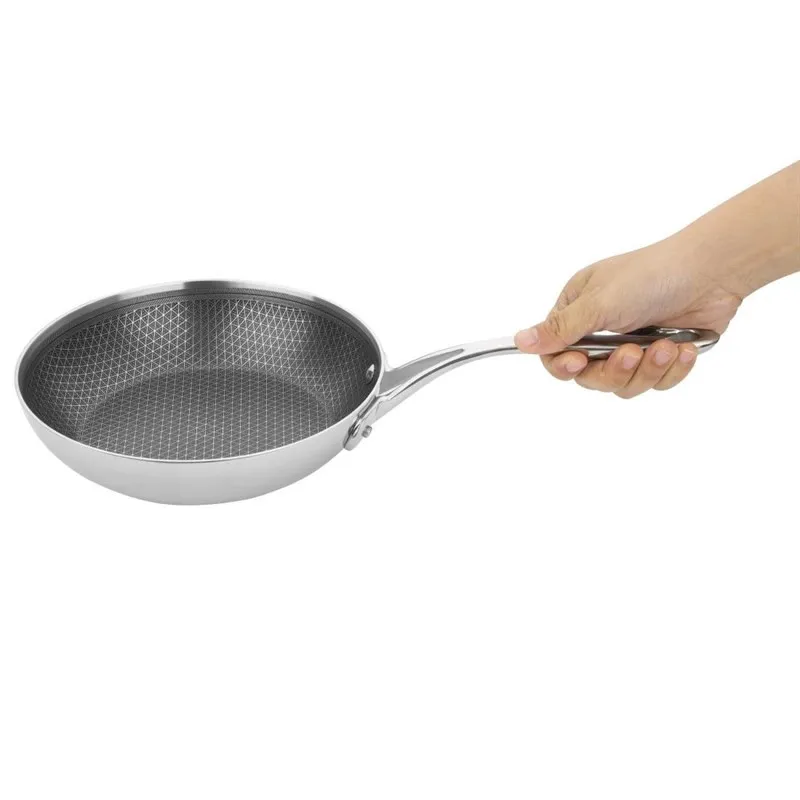 Sauteuse iz nerjavečega jekla 20 cm