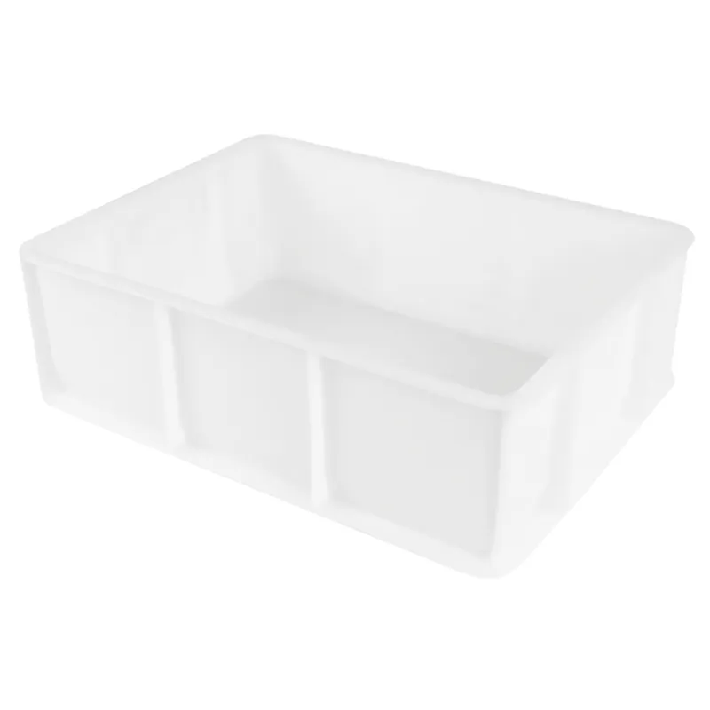 Polovična Posoda za Testo - 400 x 300 x 130 mm - 12 L - Bela