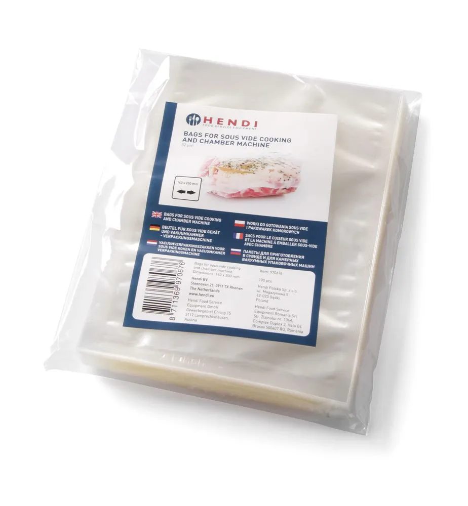 Vrečke za kuhanje Sous Vide Gladke 300 x 200 mm - Komplet 100