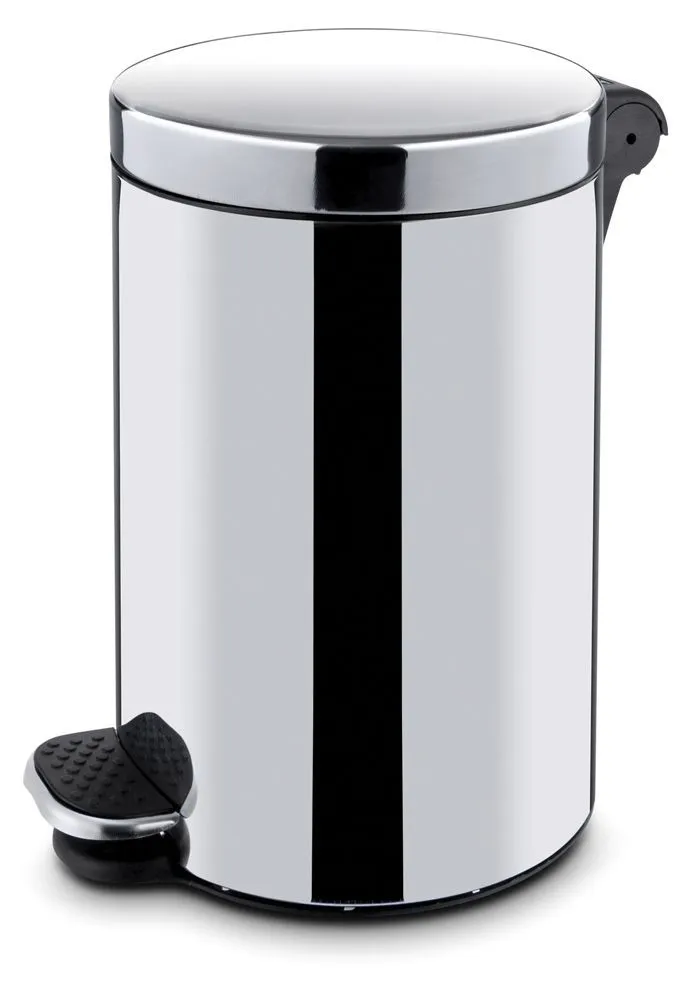 Okrogli pedalni koš z notranjo posodo - 30 L