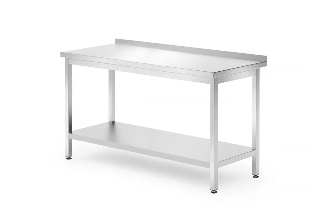 Stenska delovna miza Profi Line s polico - G 700 x Š 1400 mm