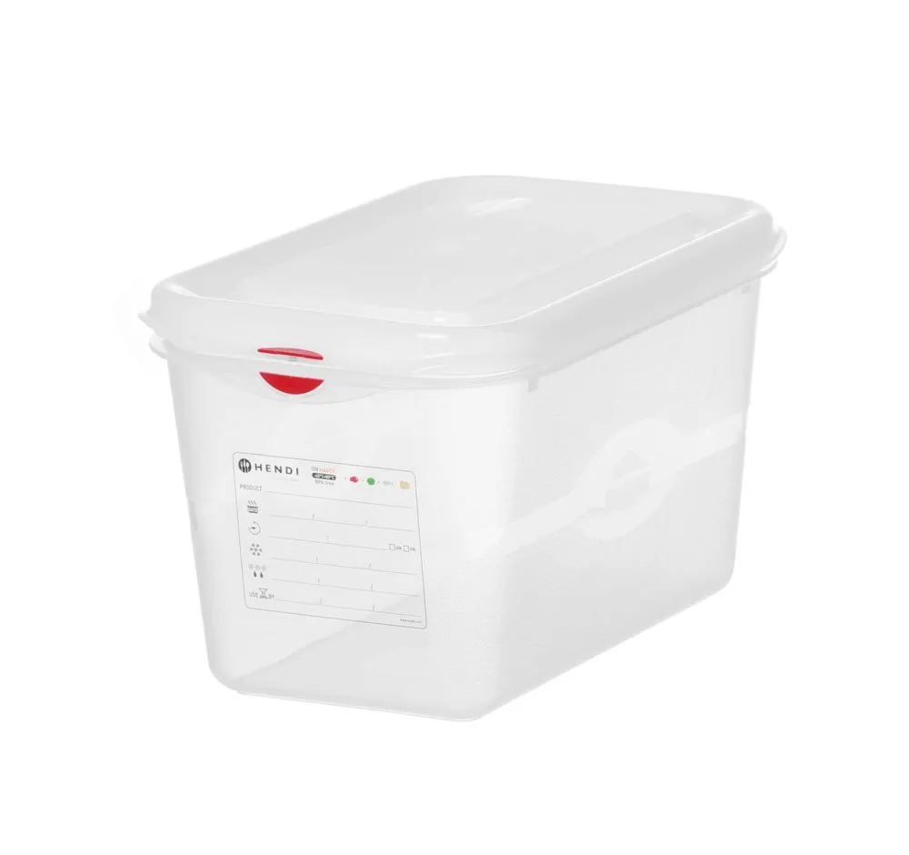 Gastro Posoda GN 1/4 Prozorna iz PP - 4,3 L
