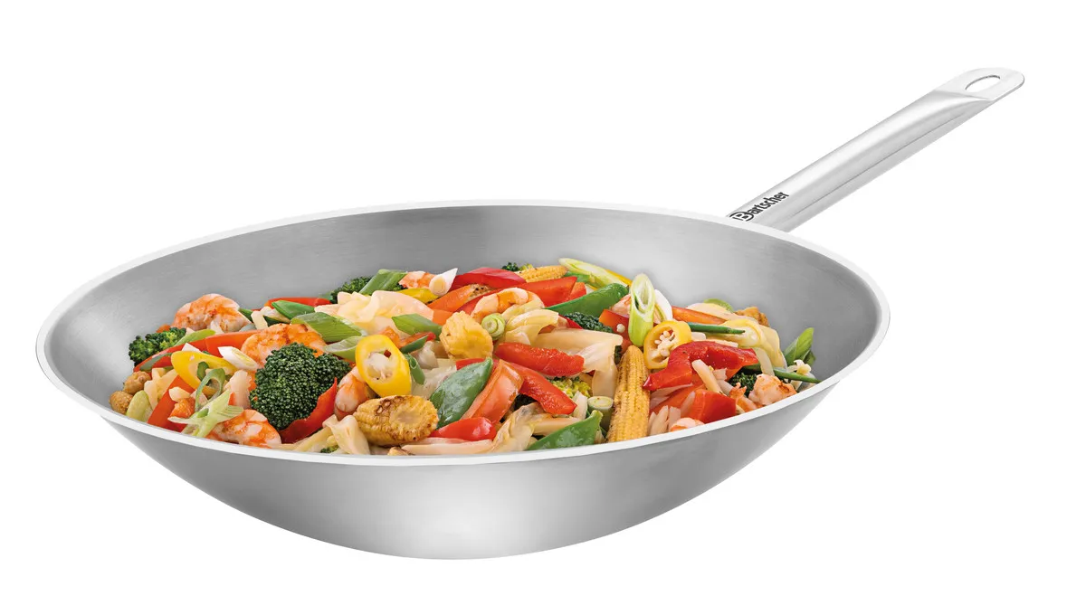 Wok Ponev za Praženje - Ø 385 mm - 5,75 L