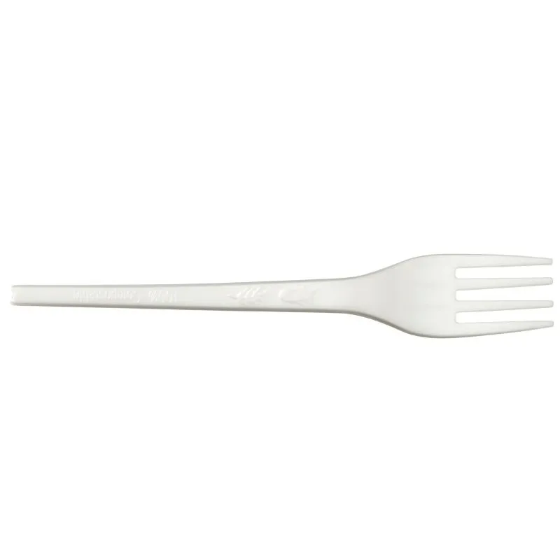 Fourchette en CPLA - 165 mm - Lot de 100