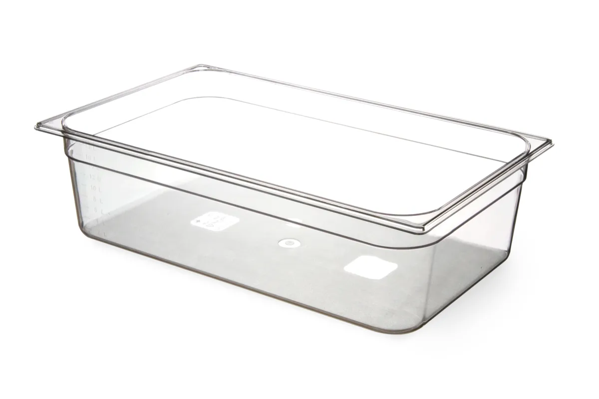 Bac Gastronorme en Tritan-Plastique GN 1/1 - 28 L - H 200 mm