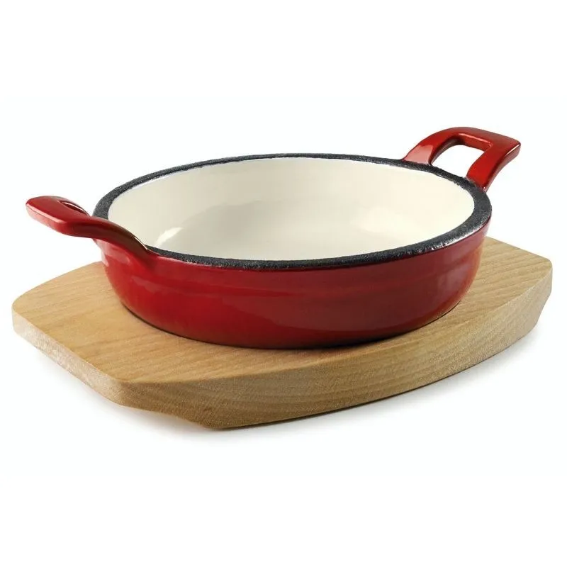 Faitout Rond Magma Rouge - Ø 12 Cm